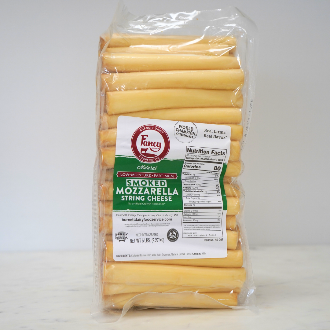 Smoked Mozzarella String Cheese