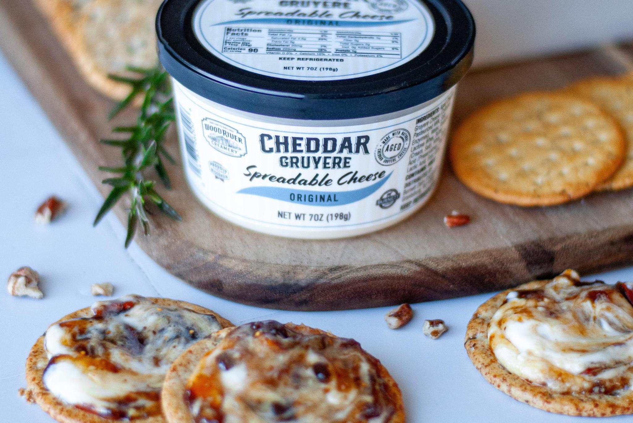 Spreadable Original Cheddar Gruyere Cheese