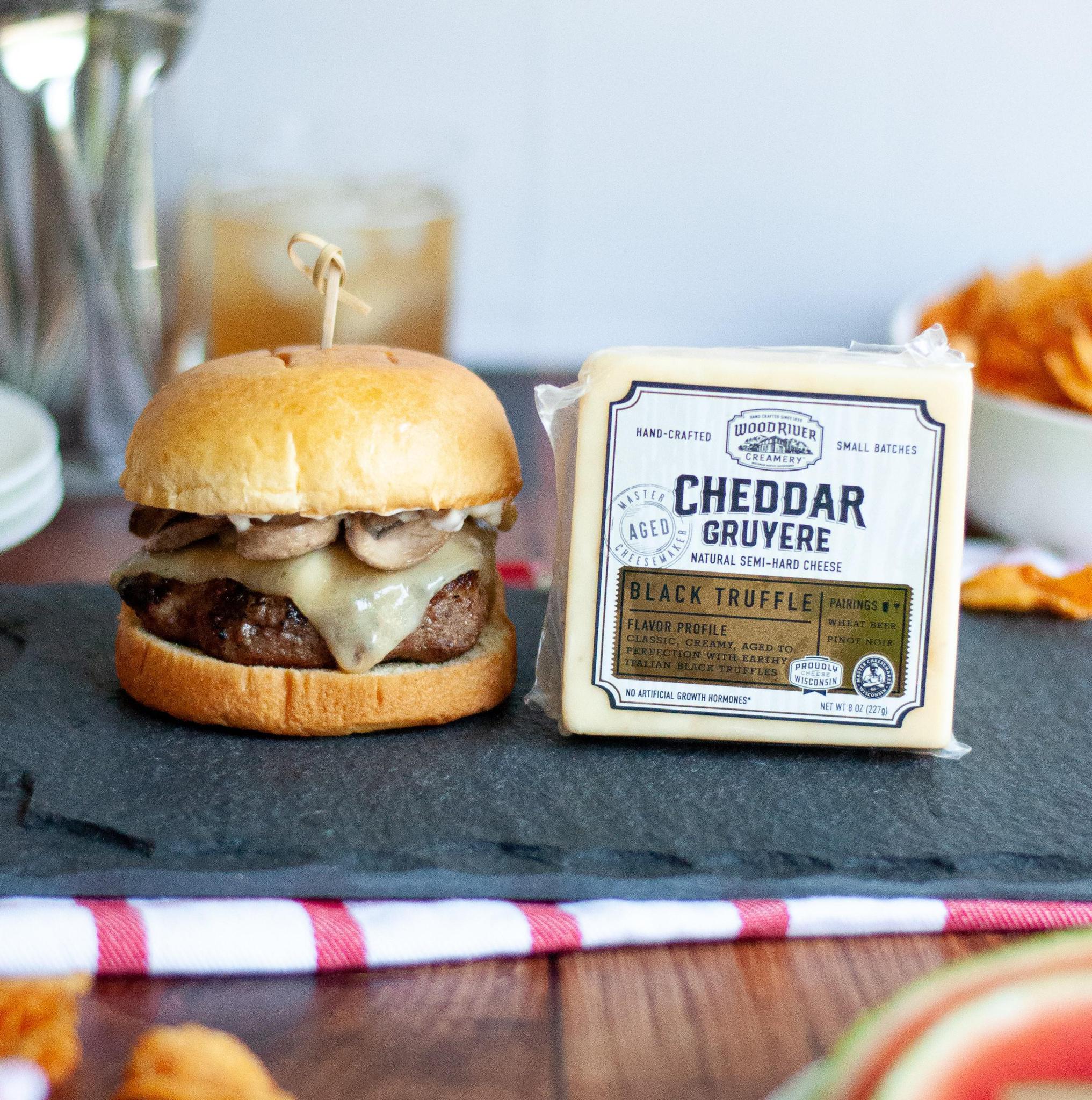 Black Truffle Cheddar Gruyere