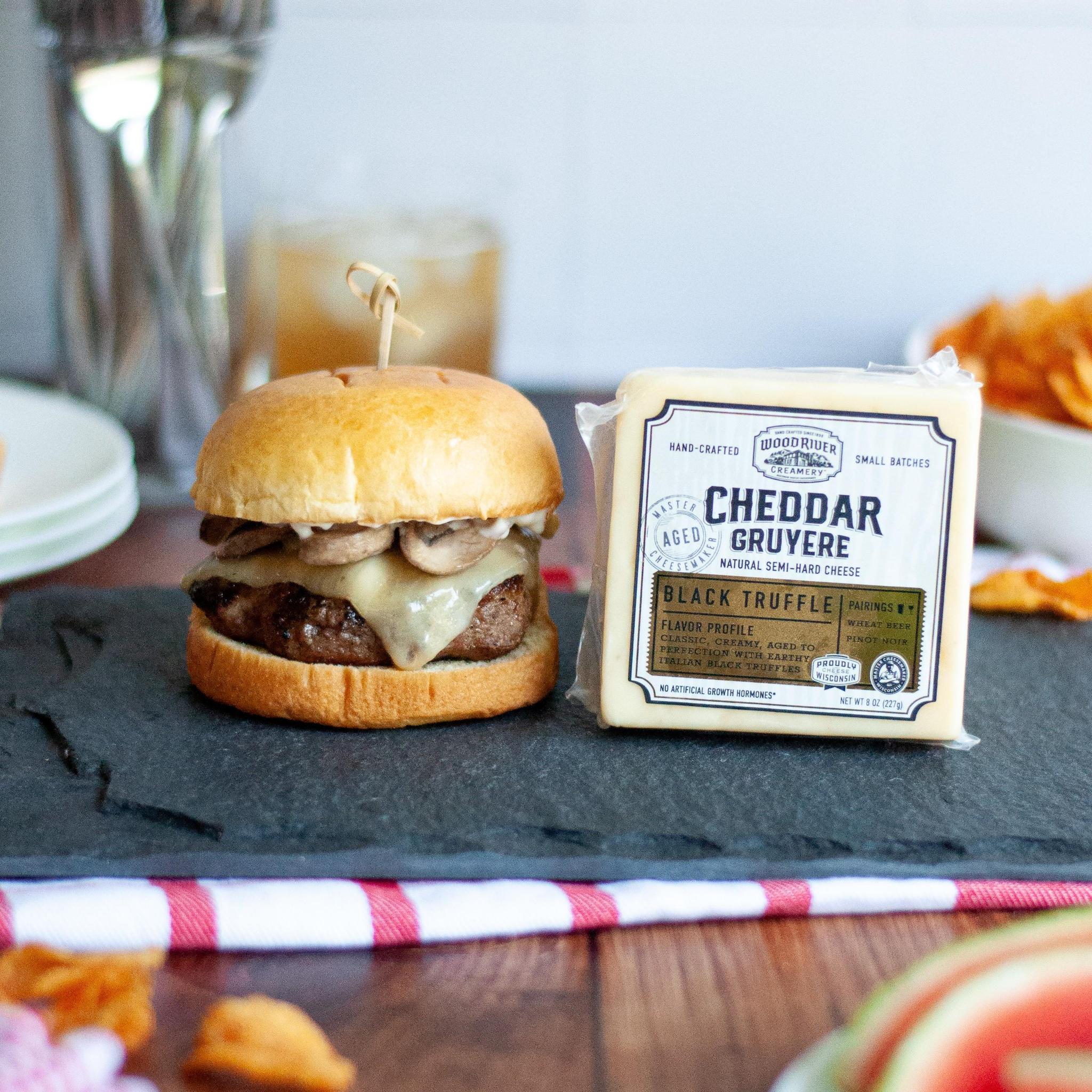 Black Truffle Cheddar Gruyere