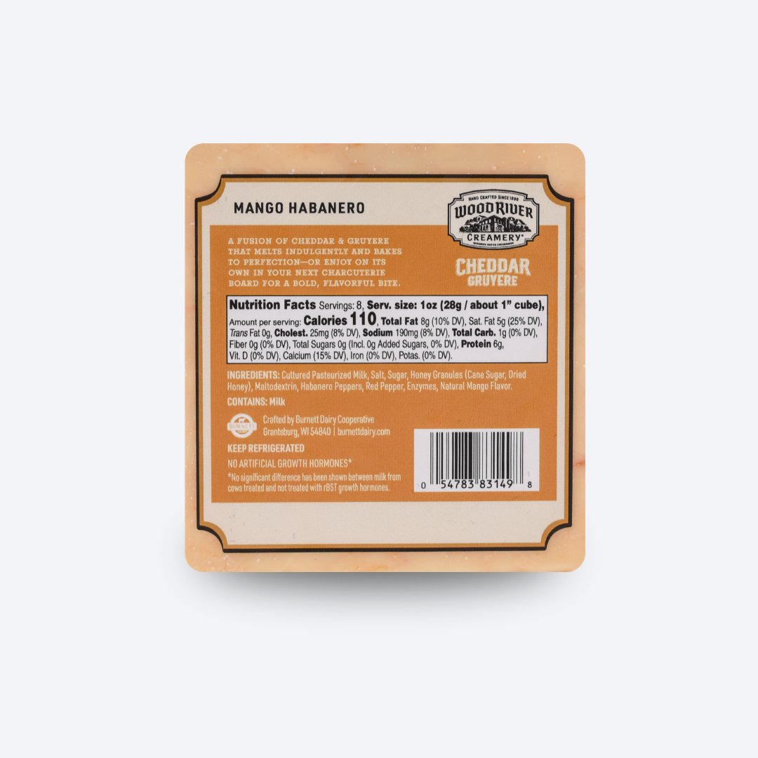 Mango Habanero Cheddar Gruyere