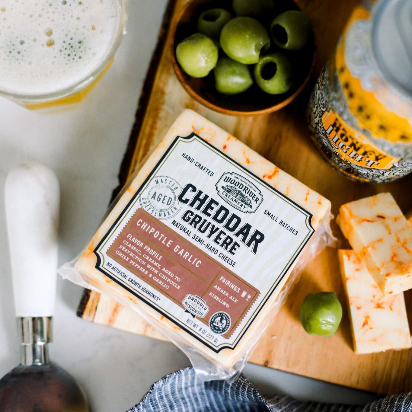 Chipotle Garlic Cheddar Gruyere