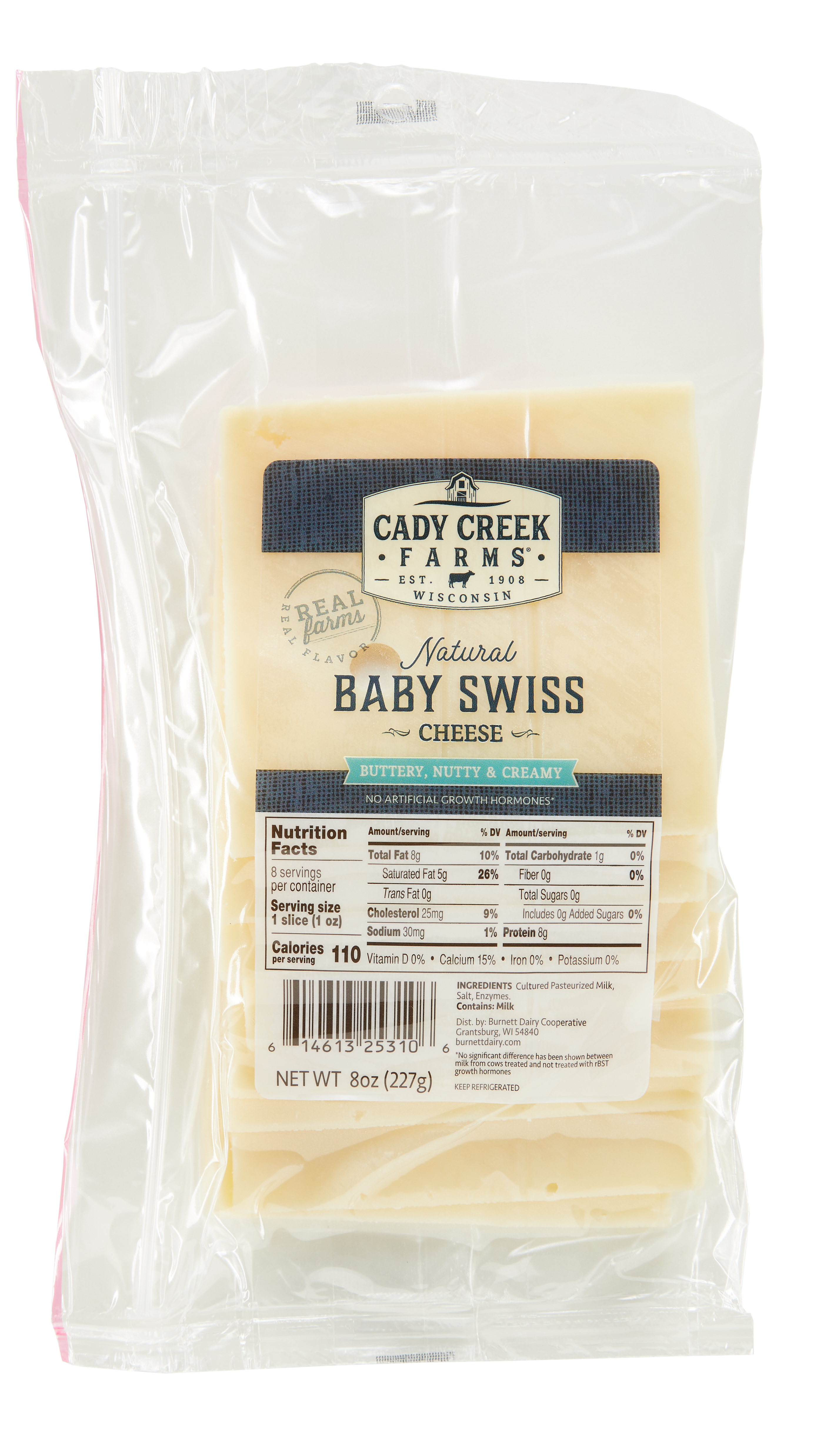 Cady Creek Farms Baby Swiss Slices