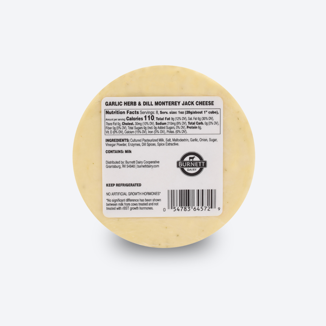 Garlic Herb & Dill Monterey Jack