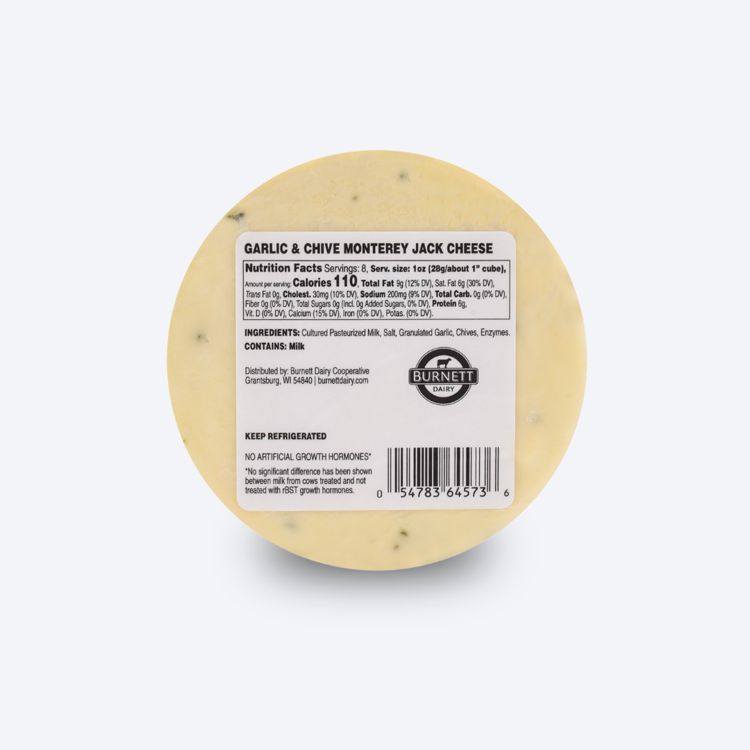 Garlic & Chive Monterey Jack