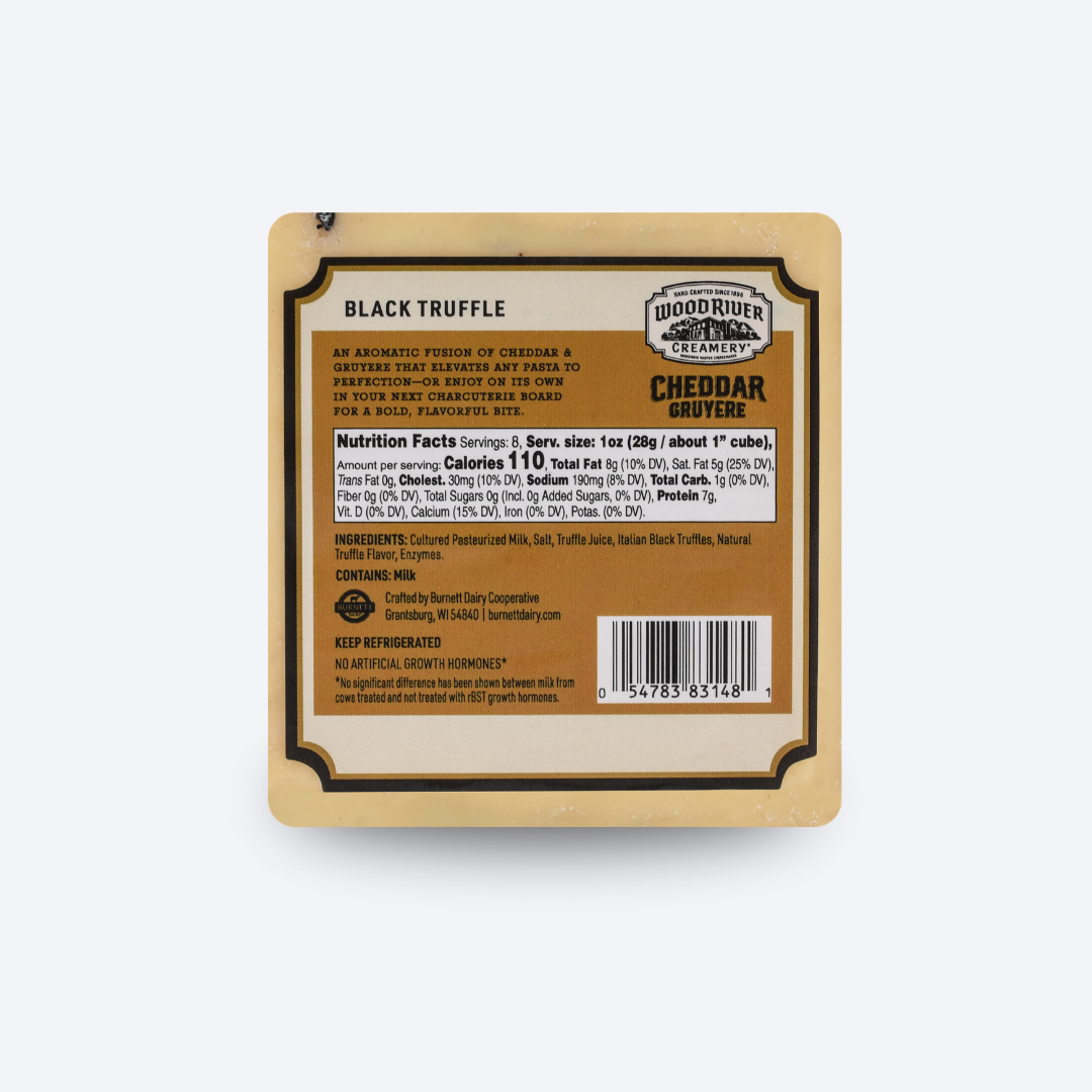 Black Truffle Cheddar Gruyere