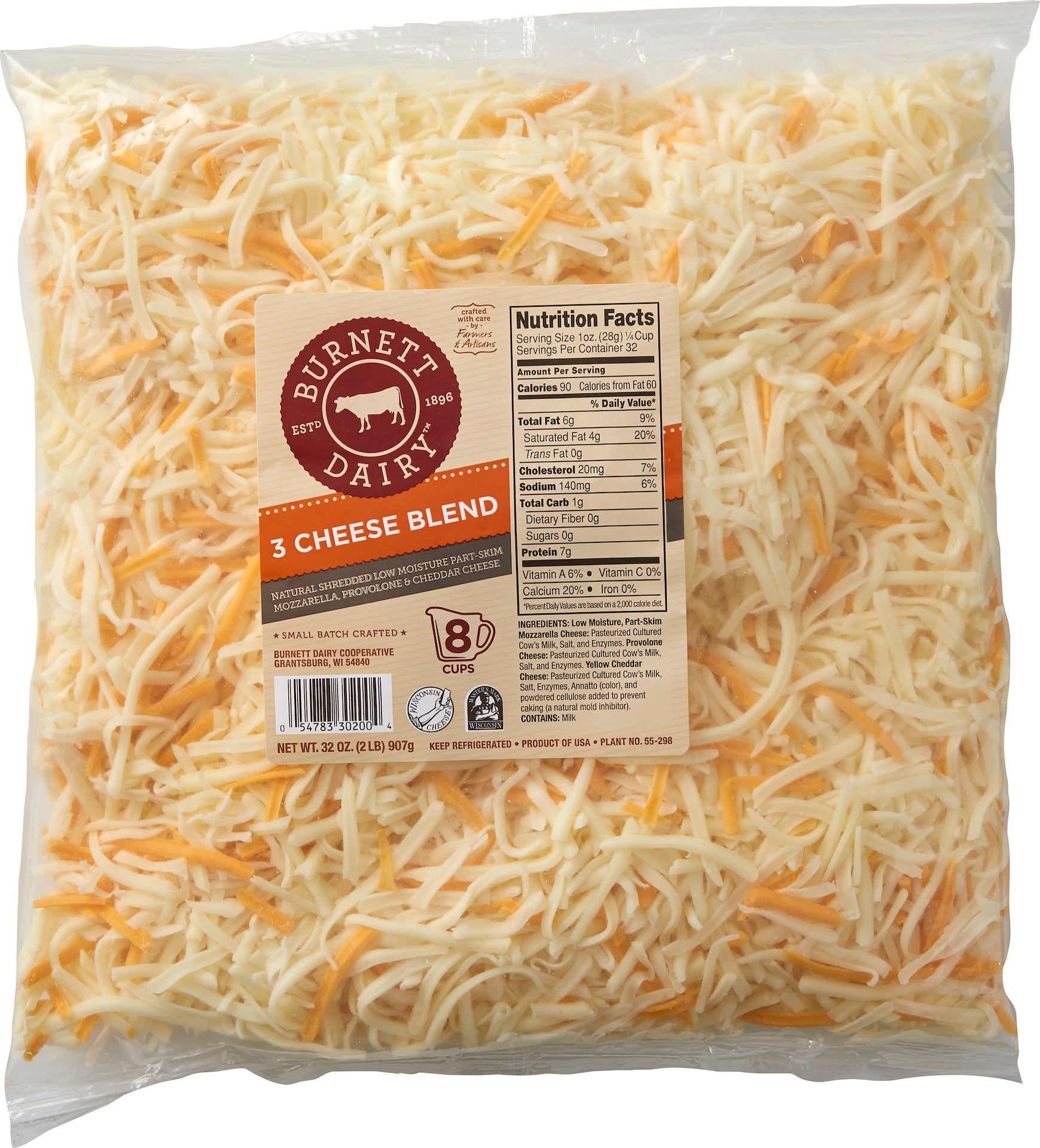 shredded mozzarella cheese price