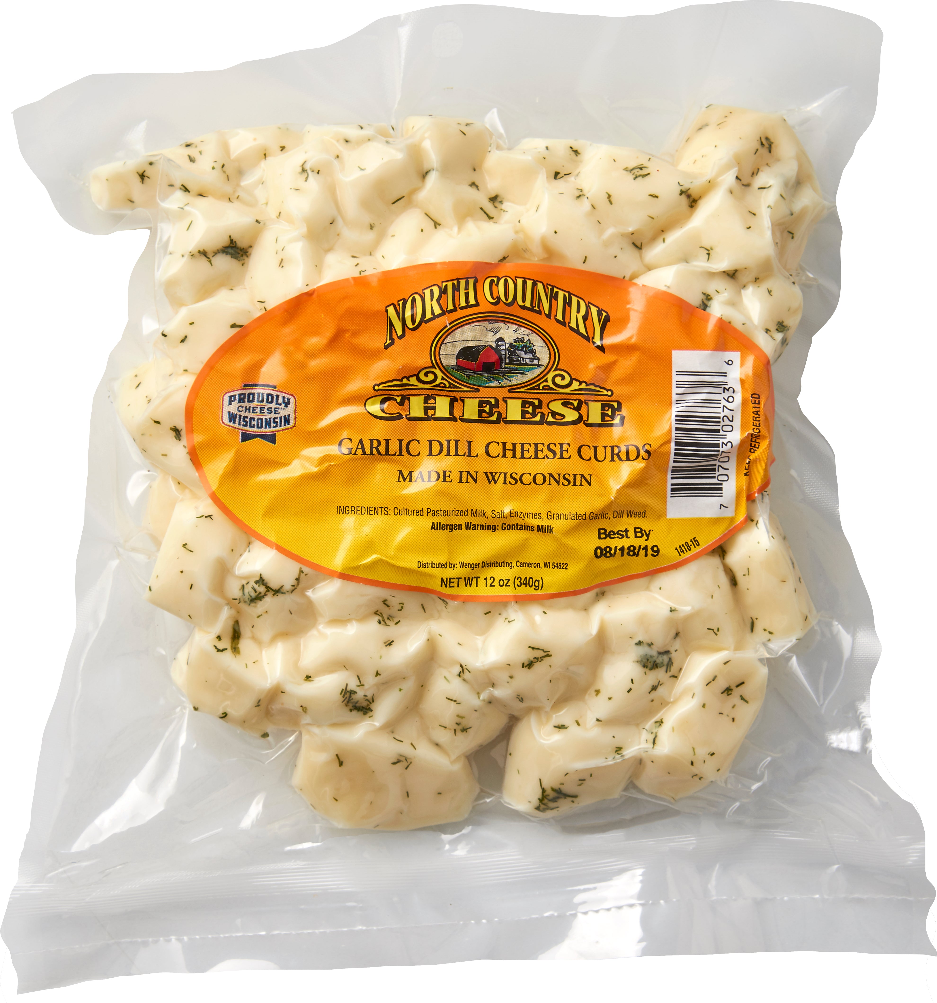 North Country Curds - Garlic Dill