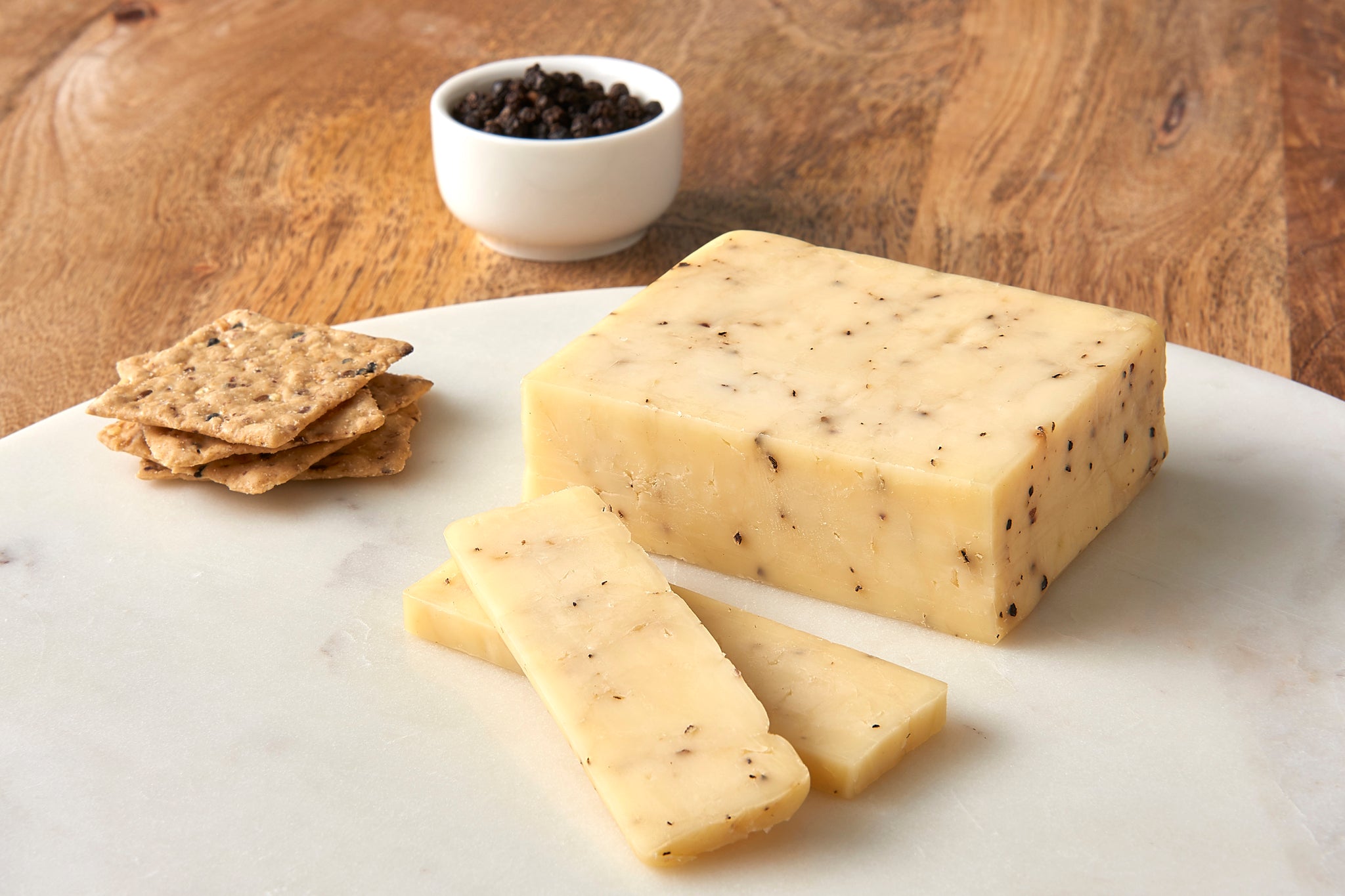 Wood River Creamery Smoked Cracked Peppercorn_Sample