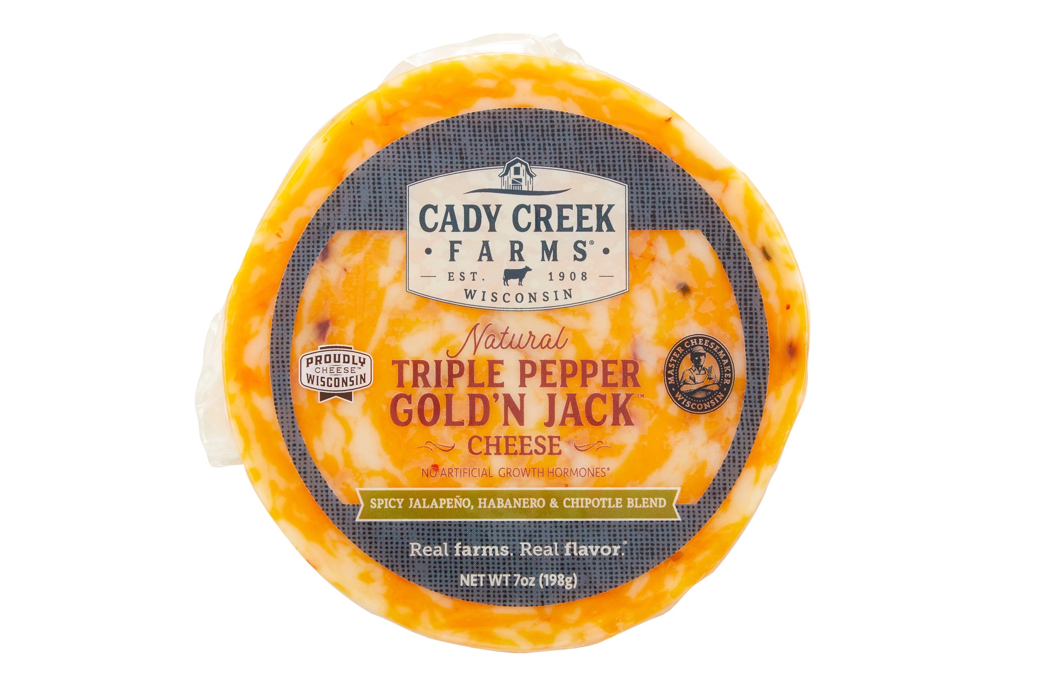 Triple Pepper Gold'n Jack Cady Creek Farms 7oz